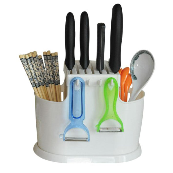 Above Edge Knives and Utensil Holder Wayfair